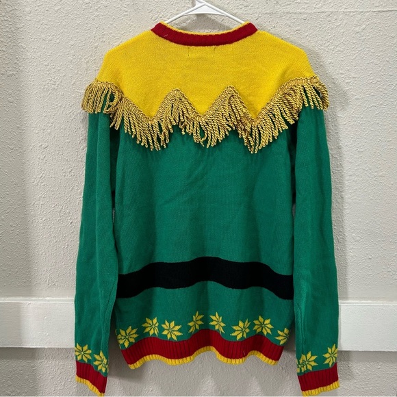 Blizzard Bay Men's Elf Christmas Sweater NWOT Large - Picture 4 of 5